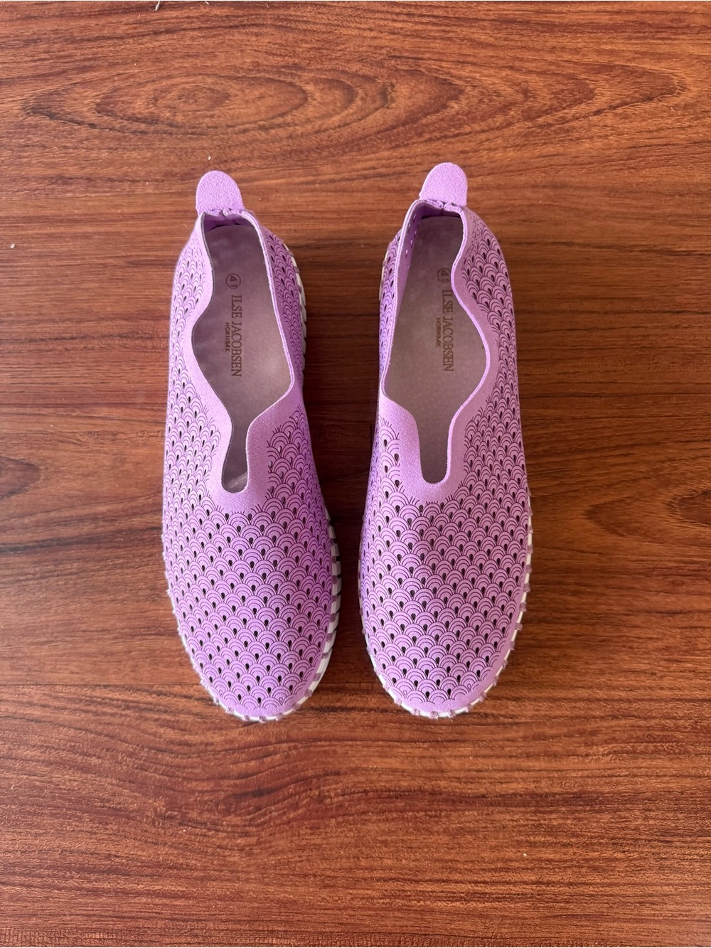 Ilse Jacobsen Lavender Women 1.5” Flat  Slip-On Shoes